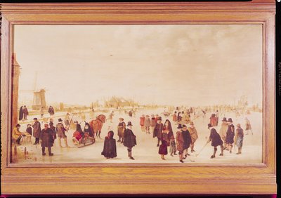 Entertainment on the Ice by Hendrick Avercamp